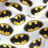 Bomuldspoplin Batman-logo Licensstof | DC Comics – hvid,  thumbnail number 2