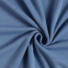 Alpefleece Hyggesweat Ensfarvet – jeansblå, 