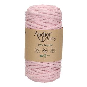 Anchor Crafty Macramé garn, genbrugsmateriale [5mm] – lys rosa, 