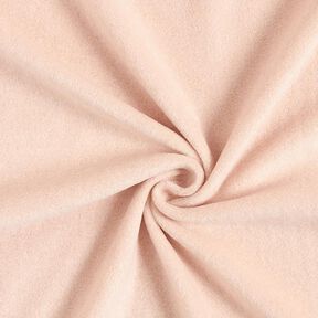 Cashmere fleece ensfarvet – rosé, 