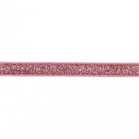 Fløjlsbånd Metallisk [10 mm] – roségold metallic, 